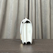 Hermès New White Constance III 18 Mini Miroir Veau Swift Gold Hardware