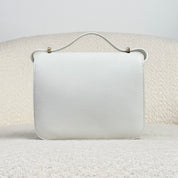 Hermès New White Constance III 18 Mini Miroir Veau Swift Gold Hardware
