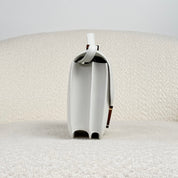Hermès New White Constance III 18 Mini Miroir Veau Swift Gold Hardware