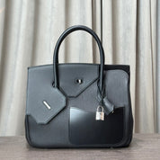 Hermès Noir Birkin 30 En Desordre Togo Swift Palladium Hardware Limited Edition