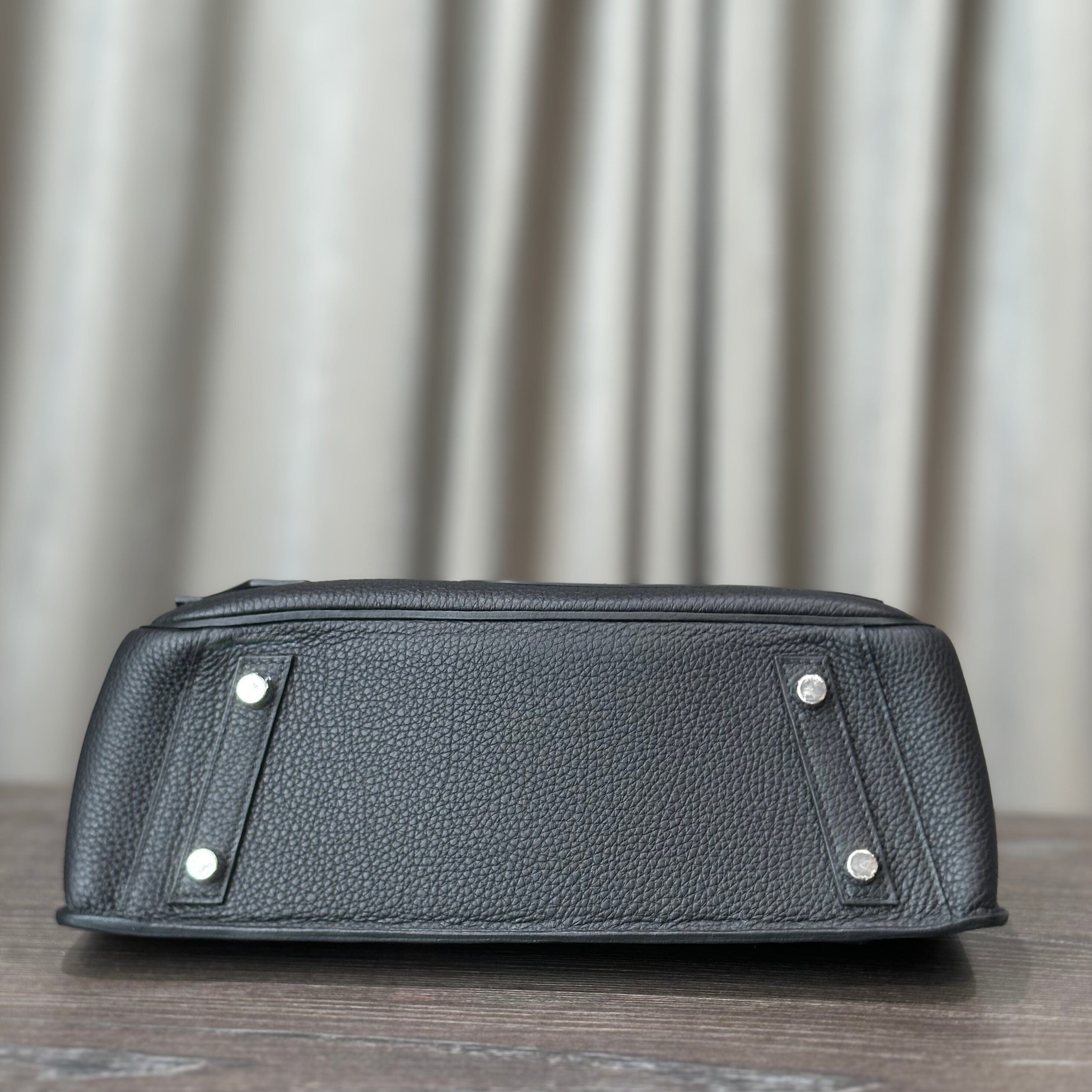 Hermès Noir Birkin 30 En Desordre Togo Swift Palladium Hardware Limited Edition