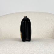 Hermès Noir Constance 18 Epsom Gold Hardware