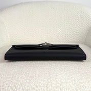 Hermès Noir Kelly Cut Swift Palladium Hardware