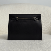 Hermès Noir Kelly Danse Swift Gold Hardware