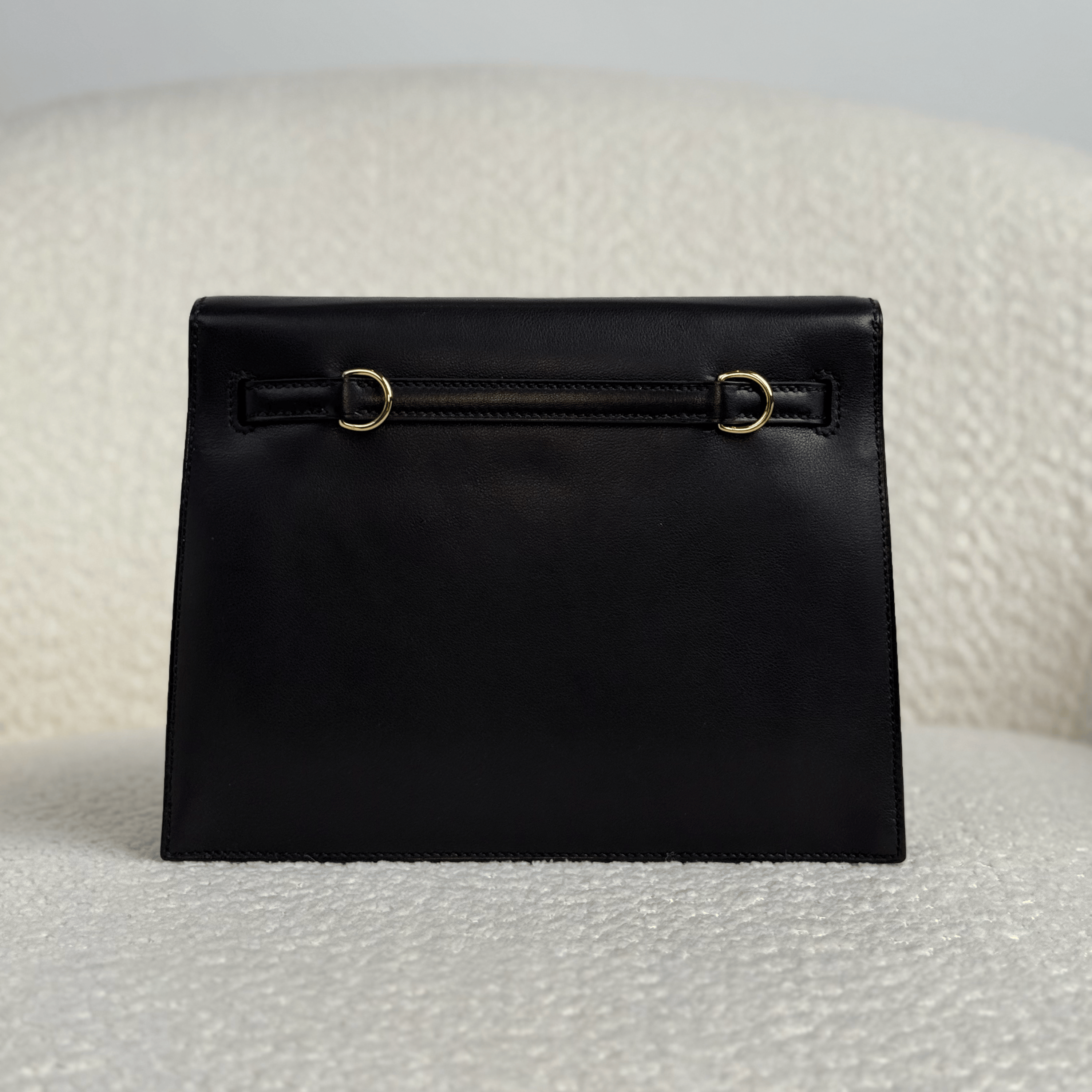 Hermès Noir Kelly Danse Swift Gold Hardware