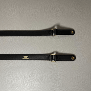Hermès Noir Kelly Elan Ostrich Gold Hardware