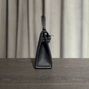 Hermès Noir Mini Kelly Sellier 20 Verso Palladium Hardware HSS