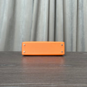 Hermès Orange Mini Kelly 20 Sellier Epsom Palladium Hardware
