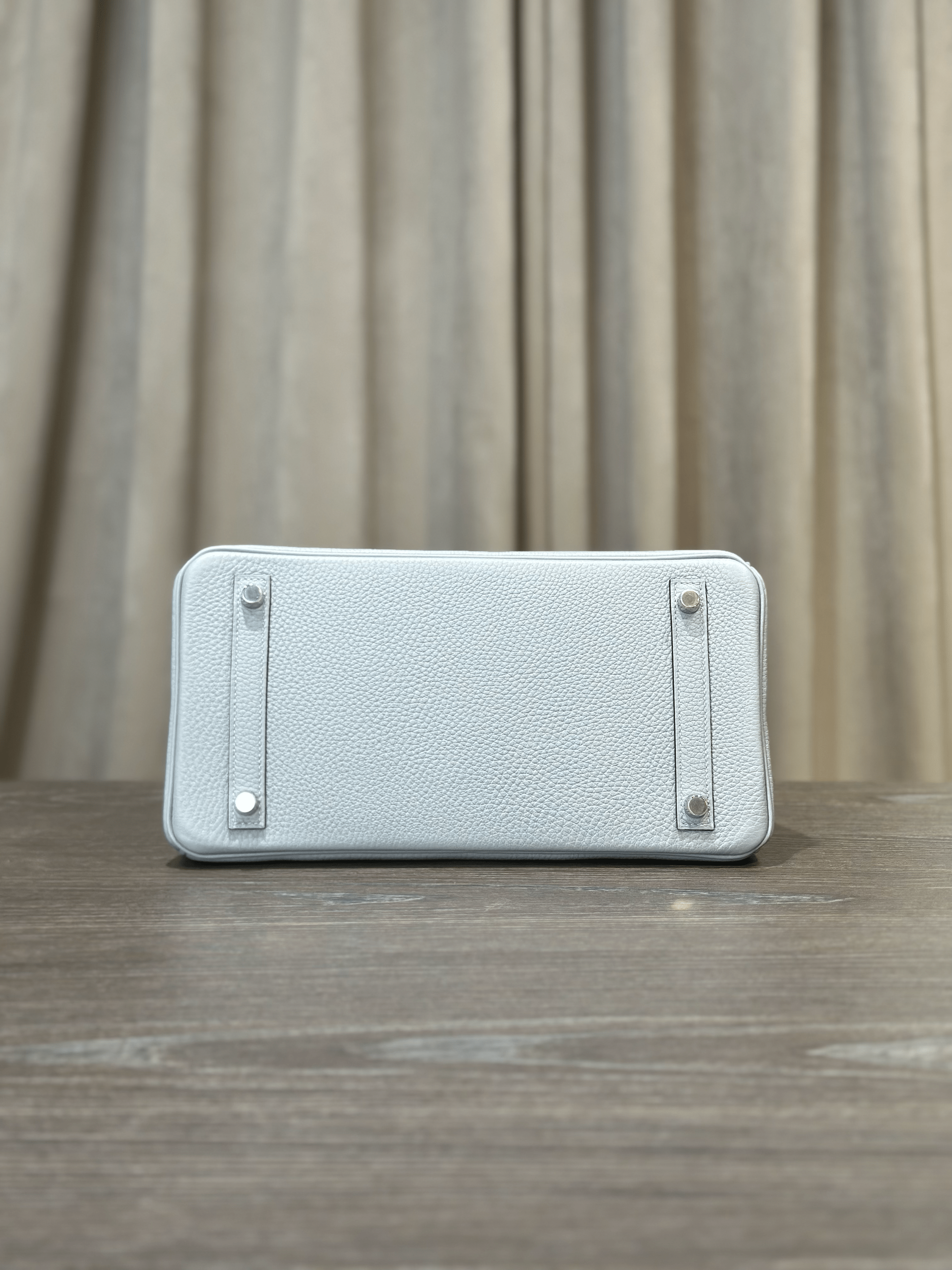 Hermès Gris Pantin Birkin 30 Togo Palladium Hardware