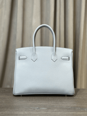 Hermès Gris Pantin Birkin 30 Togo Palladium Hardware