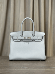 Hermès Gris Pantin Birkin 30 Togo Palladium Hardware