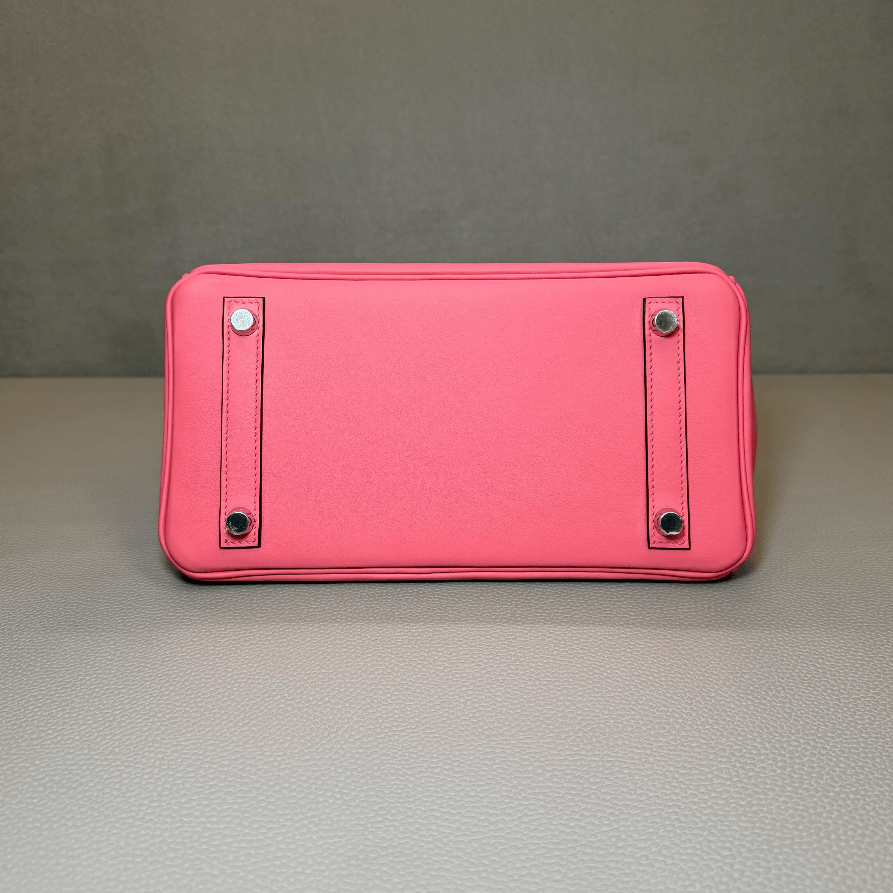 Hermès Rose Azalee Birkin 25 Swift Palladium Hardware