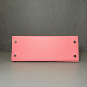 Hermès Rose Confetti Kelly Sellier 25 Epsom Palladium Hardware