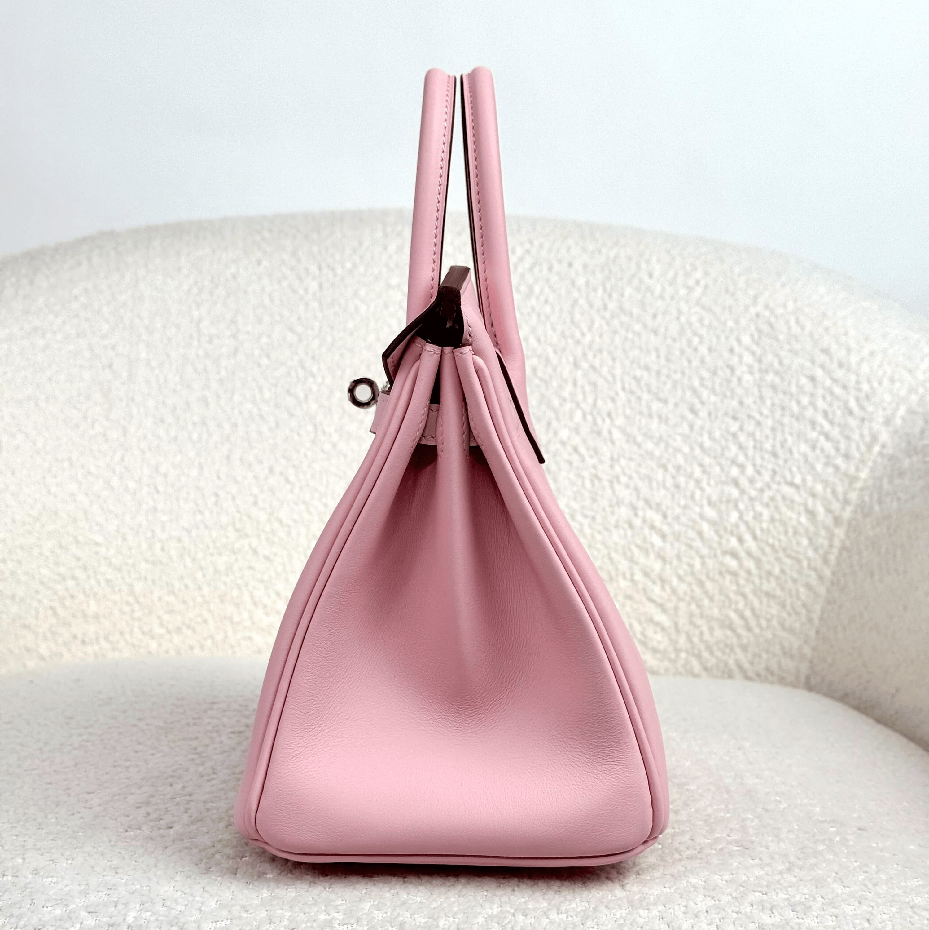 Hermès Rose Sakura Birkin 25 Swift Gold Hardware
