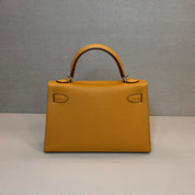 Hermès Sesame And Nata Mini Kelly Sellier 20 Verso Chèvre Mysore Permabrass Hardware