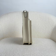 Hermès So Cream Mini Evelyne 23 Clemence Palladium Hardware