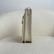 Hermès So Cream Mini Evelyne 23 Clemence Palladium Hardware