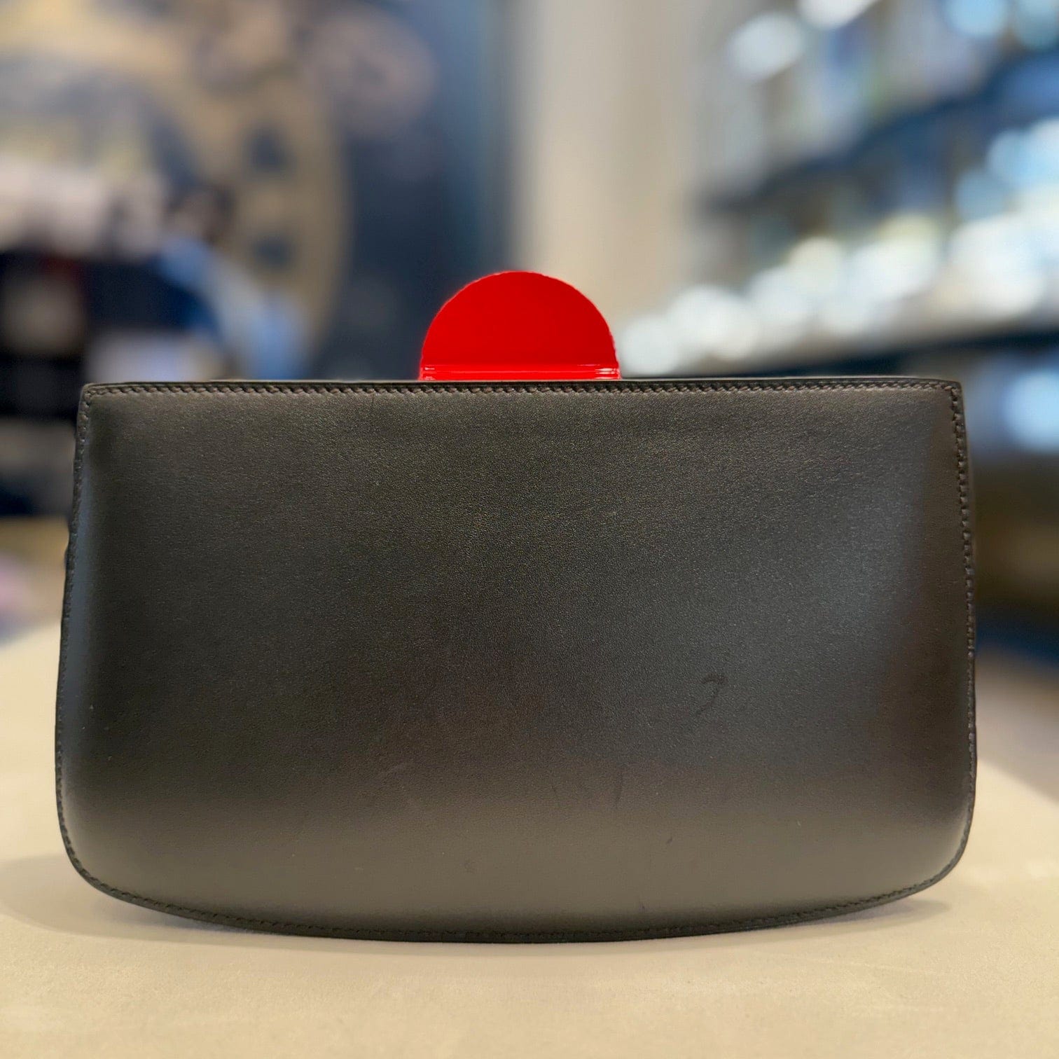 Hermès Space Sac à Malice Noir / Multicolore Monsieur and Lizard Palladium Hardware
