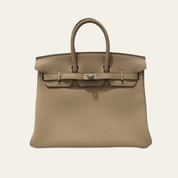 Hermès Trench Birkin 25 Verso Bougainviller Togo Palladium Hardware