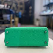 Hermès Vert Comics Kelly 25 Retourne Togo Palladium Hardware