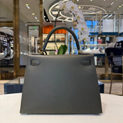 Hermès Vert De Gris Kelly Sellier 28 Epsom Gold Hardware