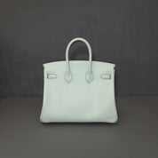 Hermès Vert Fizz Birkin 25 Swift Calfskin Palladium Hardware