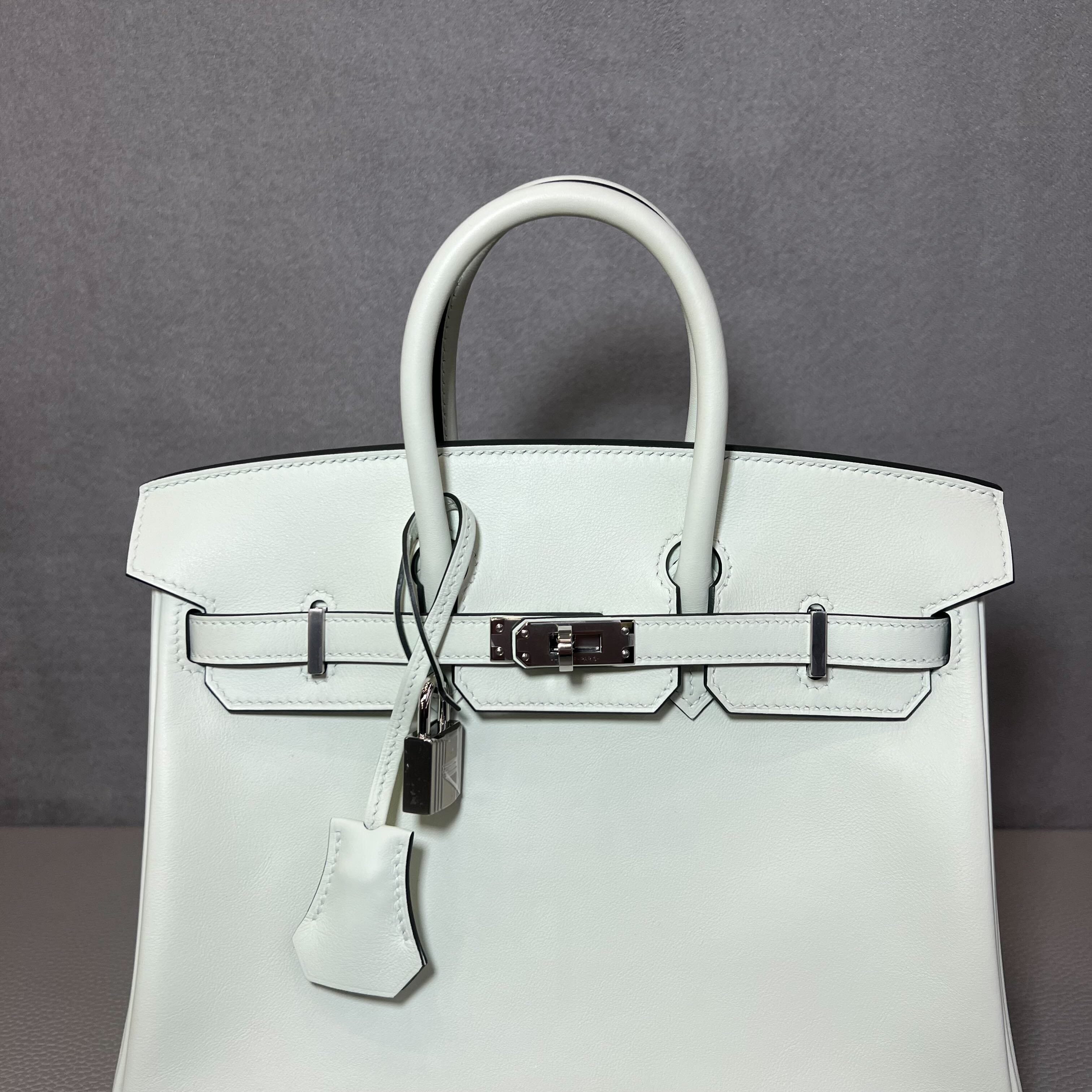 Hermès Vert Fizz Birkin 25 Swift Calfskin Palladium Hardware