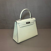 Hermès Vert Fizz Kelly Sellier 25 Epsom Palladium Hardware