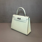 Hermès Vert Fizz Kelly Sellier 25 Epsom Palladium Hardware