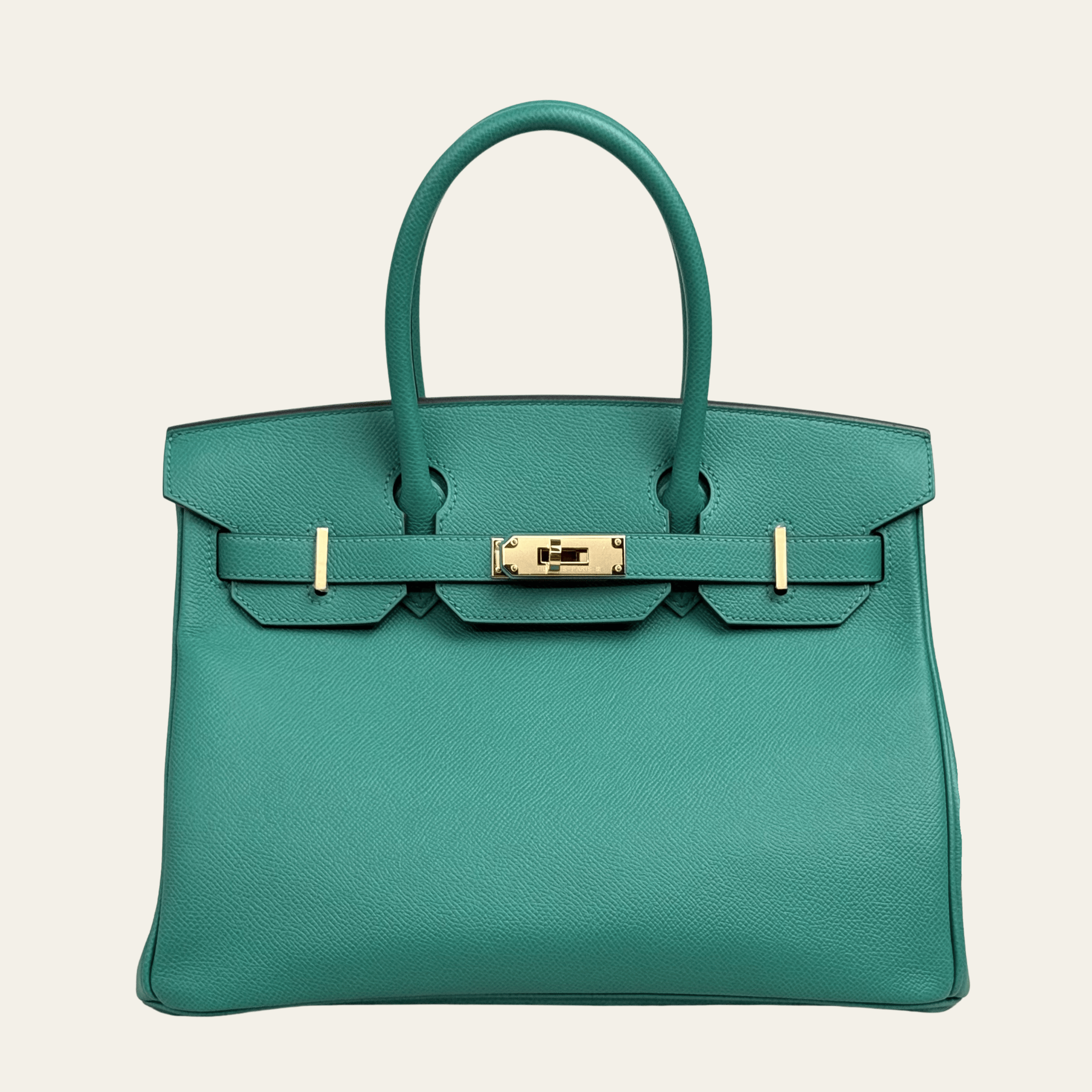 Hermès Vert Jade Birkin 25 Epsom Gold Hardware