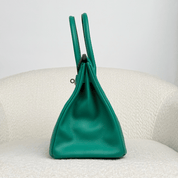 Hermès Vert Jade Birkin 25 Epsom Gold Hardware