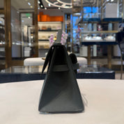 Hermès Vert Mangrove Kelly En Desordre Sellier 20 Epsom Permabrass Hardware Limited Edition