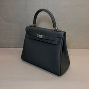 Hermès Vert Mangrove Kelly Retourne 25 Togo Palladium Hardware