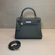 Hermès Vert Mangrove Kelly Retourne 25 Togo Palladium Hardware