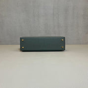 Hermès Vert Mangrove Mini Kelly Sellier 20 Epsom Gold Hardware