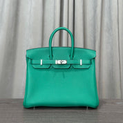Hermès Vert Vertigo Birkin 25 Togo Palladium Hardware