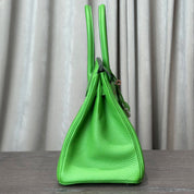 Hermès Vert Yucca Birkin 30 Togo Palladium Hardware