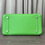 Hermès Vert Yucca Birkin 30 Togo Palladium Hardware