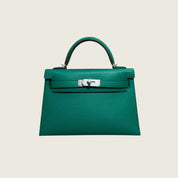 Hermès Kelly 20 Vert Jade Epsom Palladium Hardware