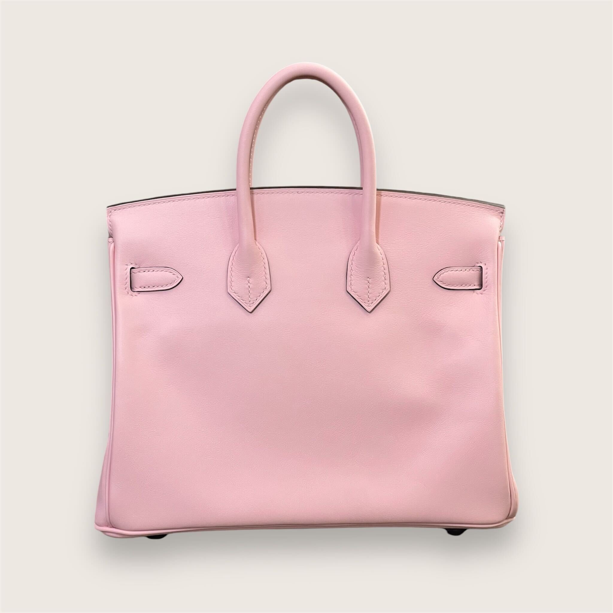 Hermès Birkin 25 Swift Rose Sakura Palladium Hardware