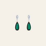 Imperial Emerald Drop Earrings