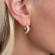 Isla Diamond Wave Earrings