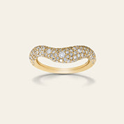 Isla Diamond Wave Ring