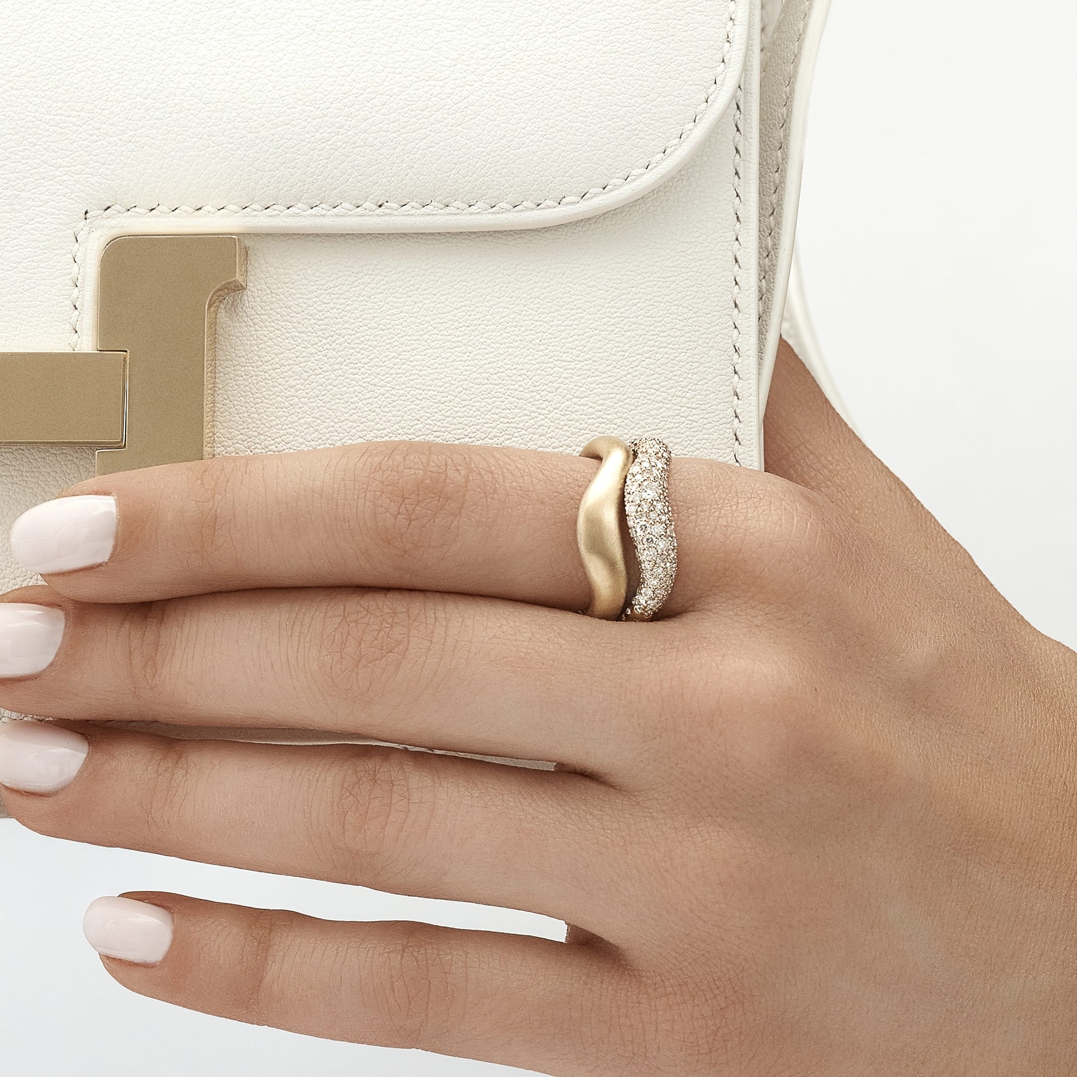 Isla Gold Wave Ring