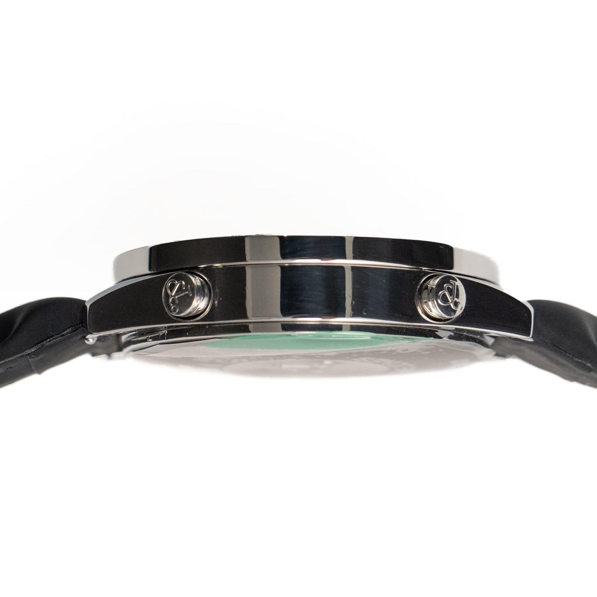 Jacob & Co. Five Time Zones JC-47WW 'Ladies' Stainless Steel Mother of Pearl Dial Diamond-Set