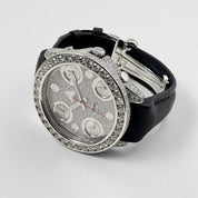 Jacob & Co. Five Time Zone Steel Diamond JCM-30