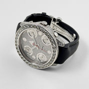 Jacob & Co. Five Time Zone Steel Diamond JCM-30