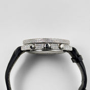 Jacob & Co. Five Time Zone Steel Diamond JCM-30