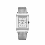 Jaeger-LeCoultre Reverso Q713312J Tribute Monoface Small Seconds White Gold Silver Dial Mesh Bracelet Limited Edition of 200
