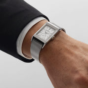 Jaeger-LeCoultre Reverso Q713312J Tribute Monoface Small Seconds White Gold Silver Dial Mesh Bracelet Limited Edition of 200